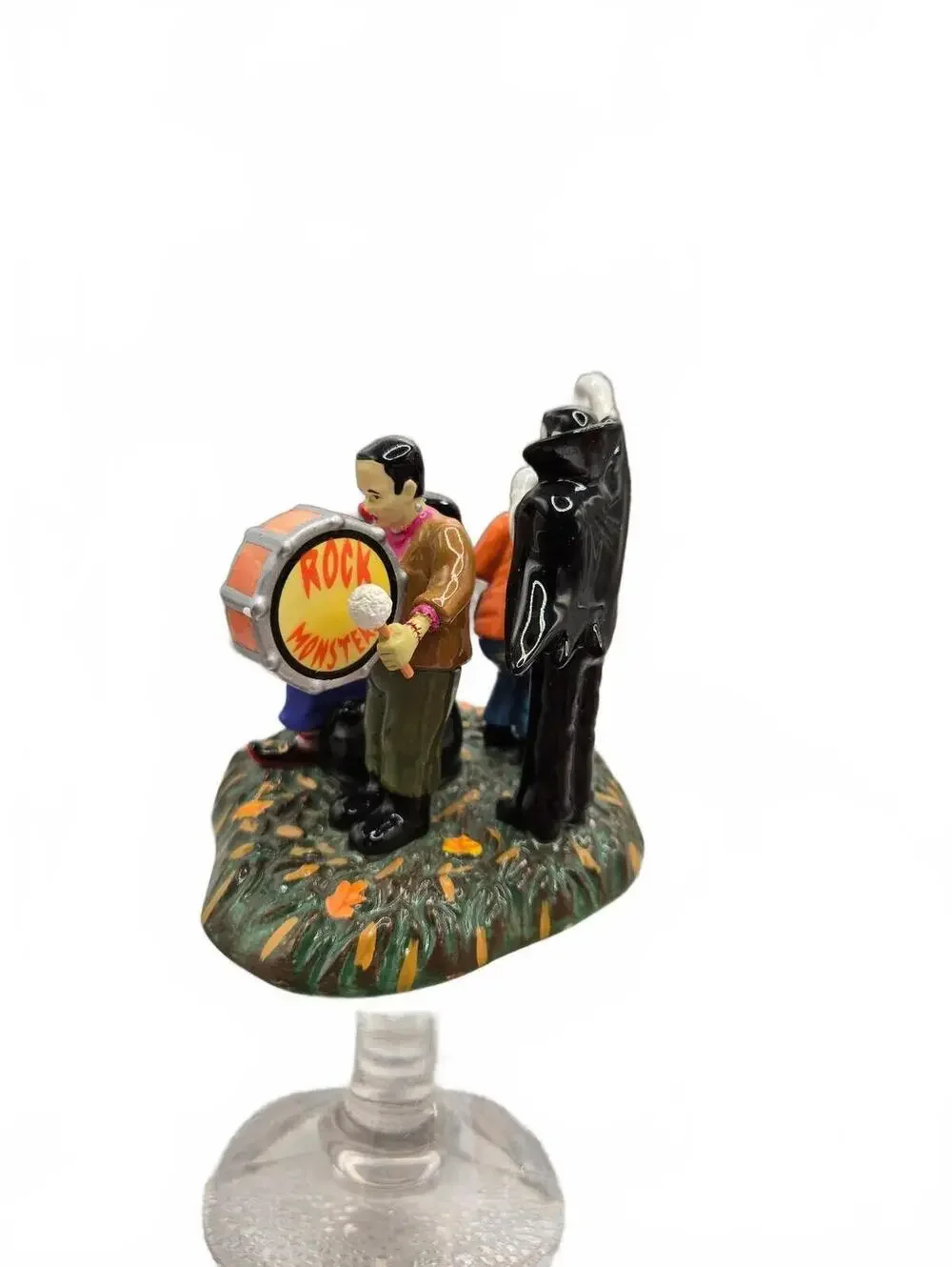 Dept 56 Halloween Snow Village Accessories Monsters Rock Band 53245 hallmark